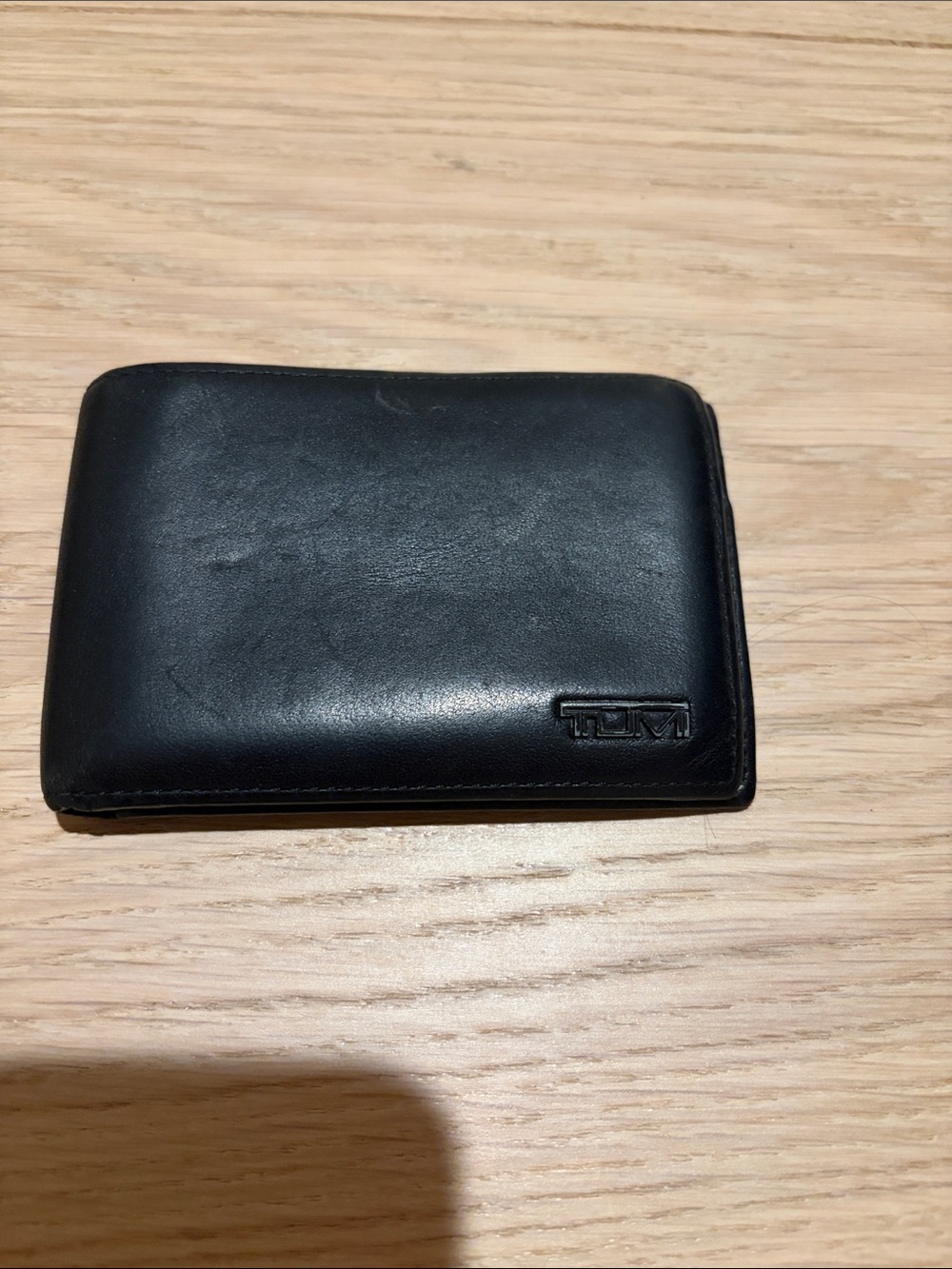 Tumi Black Leather Wallet